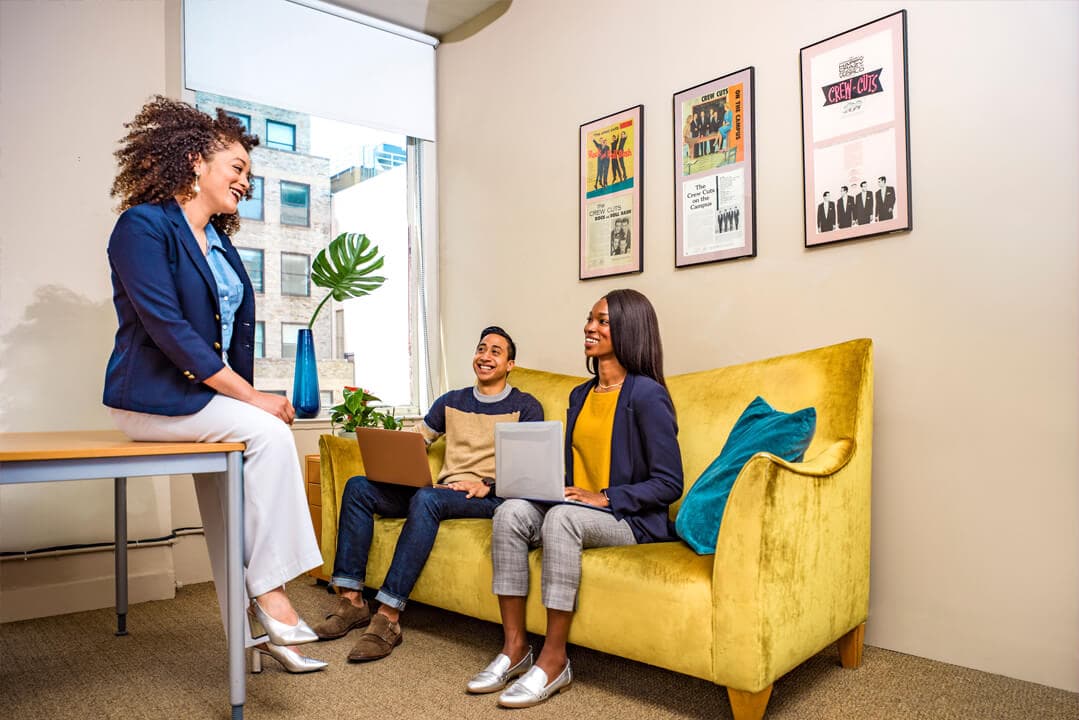 The UrInditwin team helping clients